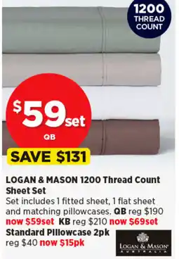 Spotlight LOGAN & MASON offer