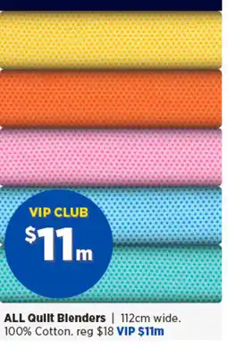 Spotlight ALL Quilt Blenders offer