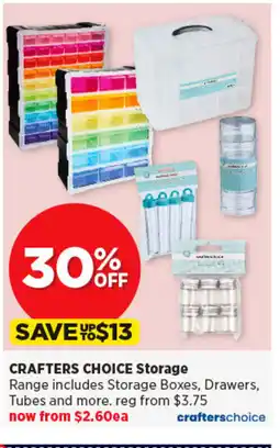 Spotlight CRAFTERS CHOICE Storage offer