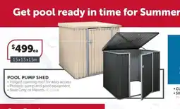 Stratco POOL PUMP SHED offer
