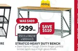 Stratco STRATCO HEAVY DUTY BENCH offer