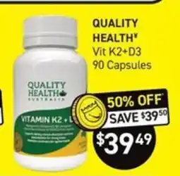 Chemist King QUALITY HEALTH AUSTRALIA offer