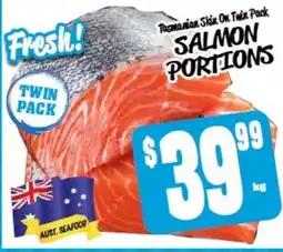 Farmer Jack's SALMON PORTIONS offer