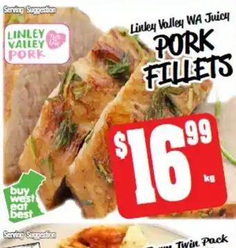 Farmer Jack's LINLEY VALLEY PORK offer