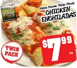 Farmer Jack's CHICKEN ENCHILADAS offer