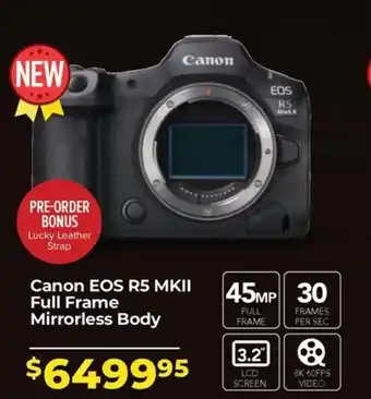 Teds Cameras Canon EOS R5 MKII offer