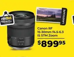 Teds Cameras Canon RF 15-30mm f4.5-6.3 IS STM Zoom offer