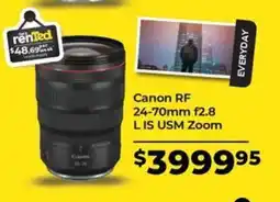 Teds Cameras Canon RF 24-70mm f2.8 offer