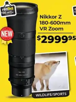 Teds Cameras Nikkor Z offer