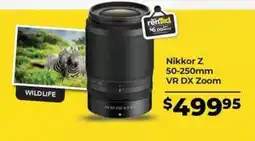 Teds Cameras Nikkor Z 50-250mm VR DX Zoom offer