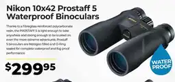 Teds Cameras Nikon 10x42 Prostaff 5 Waterproof Binoculars offer