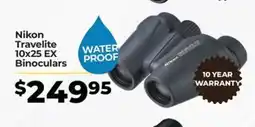 Teds Cameras Nikon Travelite 10x25 EX Binoculars offer