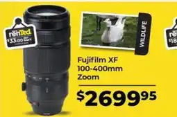 Teds Cameras Fujifilm XF 100-400mm Zoom offer