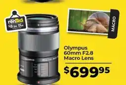 Teds Cameras Olympus 60mm F2.8 Macro Lens offer
