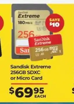 Teds Cameras Sandisk Extreme offer