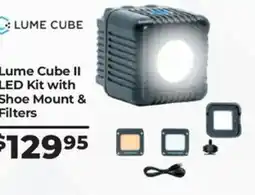 Teds Cameras Lume Cube II LED Kit with Shoe Mount & Filters offer