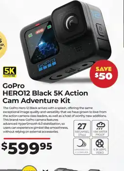 Teds Cameras HERO12 Black 5K Action offer