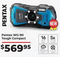 Pentax WG-90 Tough Compact