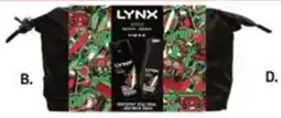 LYNX Gift Pack Washbag Duo Africa