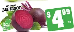 Farmer Jack's WA Grown BEETROOT offer
