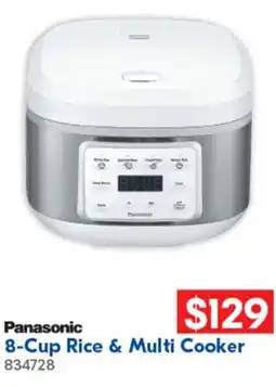 Betta Panasonic 8-Cup Rice & Multi Cooker offer