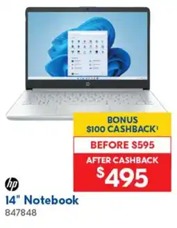 Betta HP 14" Notebook 847848 offer