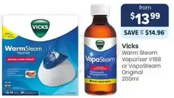 Vicks Warm Steam Vaporizer V188 or VapoSteam Original 200ml