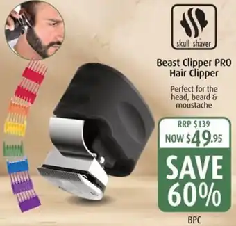Shaver Shop Beast Clipper PRO Hair Clipper offer