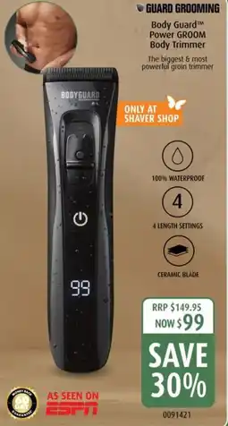 Body Guard Power GROOM Body Trimmer