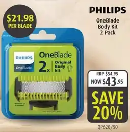 Shaver Shop OneBlade Body Kit 2 Pack offer