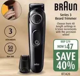Shaver Shop Series 3 Beard Trimmer offer