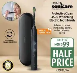 Shaver Shop Protective Clean 4500 Whitening Electric Toothbrush offer