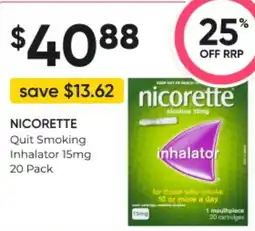 Super Pharmacy Quit Smoking Inhalator 15mg offer
