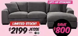 ComfortStyle Furniture & Bedding JESSE SOFA offer