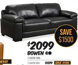 ComfortStyle Furniture & Bedding BOWEN 3 SEATER SOFA offer