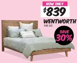 ComfortStyle Furniture & Bedding WENTWORTH KING BED offer