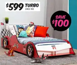 ComfortStyle Furniture & Bedding TURBO SINGLE BED offer