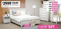 MALIBU BEDROOM PACKAGE