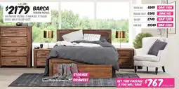 ComfortStyle Furniture & Bedding BARCA BEDROOM PACKAGE offer