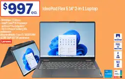 Officeworks IdeaPad Flex 5 14" 2-in-1 Laptop offer