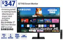 Officeworks 32' FHD Smart Monitor offer