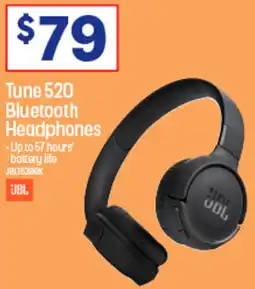 Officeworks Tune 520 Bluetooth Headphones offer