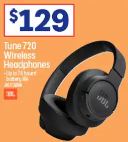 Officeworks Tune 720 Wireless Headphones offer