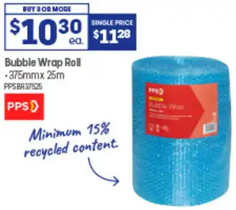 Officeworks Bubble Wrap Roll offer