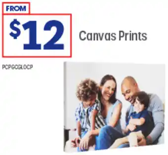 Officeworks Canvas Prints offer