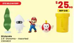 Toymate Nintendo 2.5" Diorama - Assorted offer