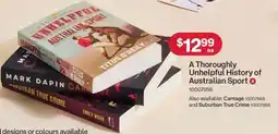 Australia Post A Thoroughly Unhelpful History of Australian Sport offer