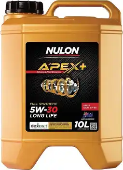 Autopro Nulon Apex+ Long Life 5W30 10L offer