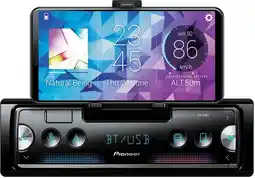 Autopro Pioneer 200W 1DIN Digital Media Bluetooth Receiver offer
