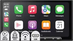 Sony 6.9” 220W AV Wireless Carplay Android Auto HDMI Receiver